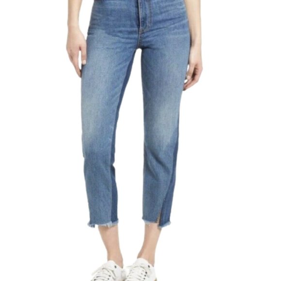 Sam Edelman Denim - Sam Edelman Mary Jane Raw Hem Jeans Size 8 29